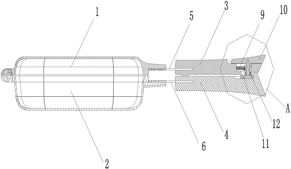 双面烤盘手柄的制作方法与工艺