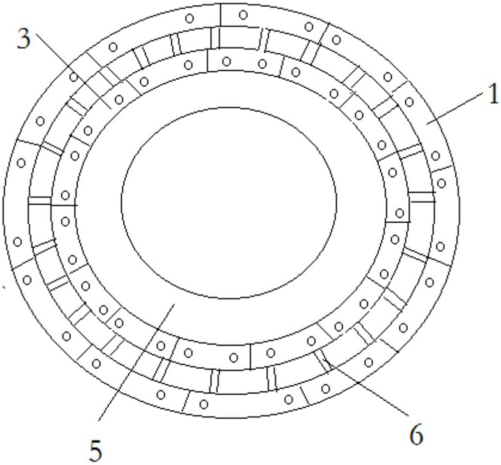 一種分段式磨煤機(jī)動靜環(huán)結(jié)構(gòu)的制作方法與工藝