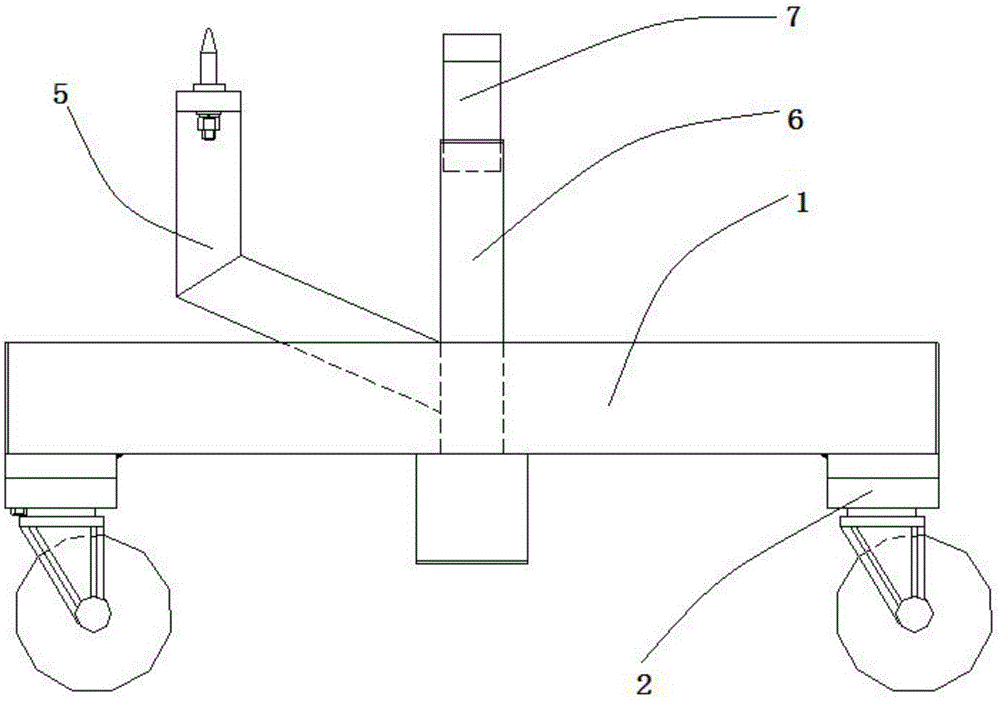 一種用于客車油箱裝配的定位工藝車的制作方法與工藝