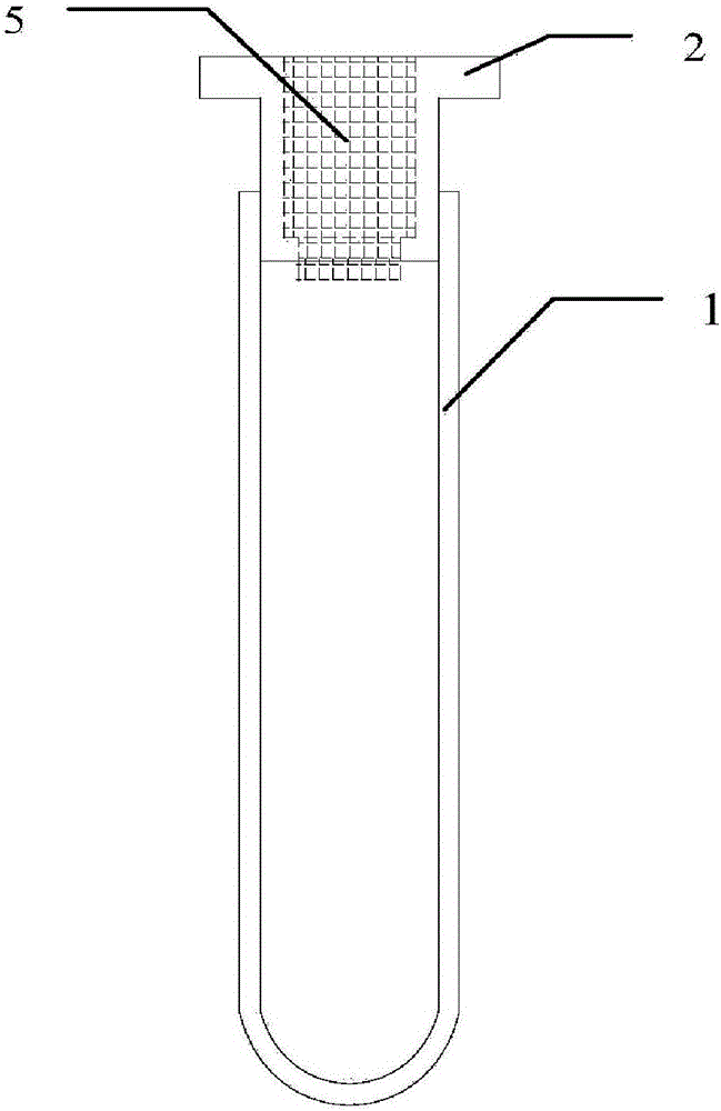 一种试管塞取用方便的试管的制作方法与工艺