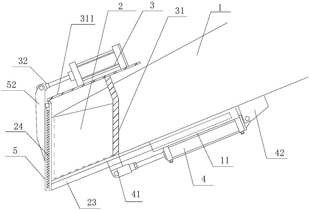 一种动物尸体环保处理碎块机出料装置的制作方法