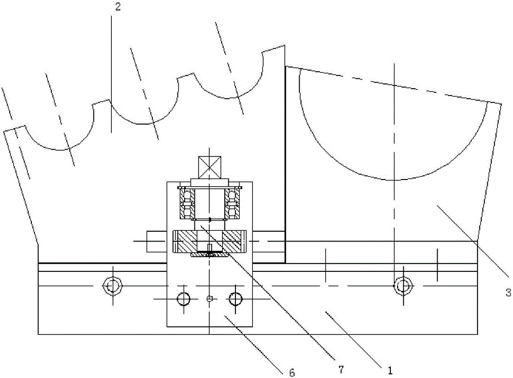 一种压延机辊子移动支座结构的制作方法与工艺