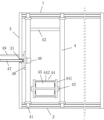 一种具有自动加料的建筑用地面涂漆机构的制作方法与工艺