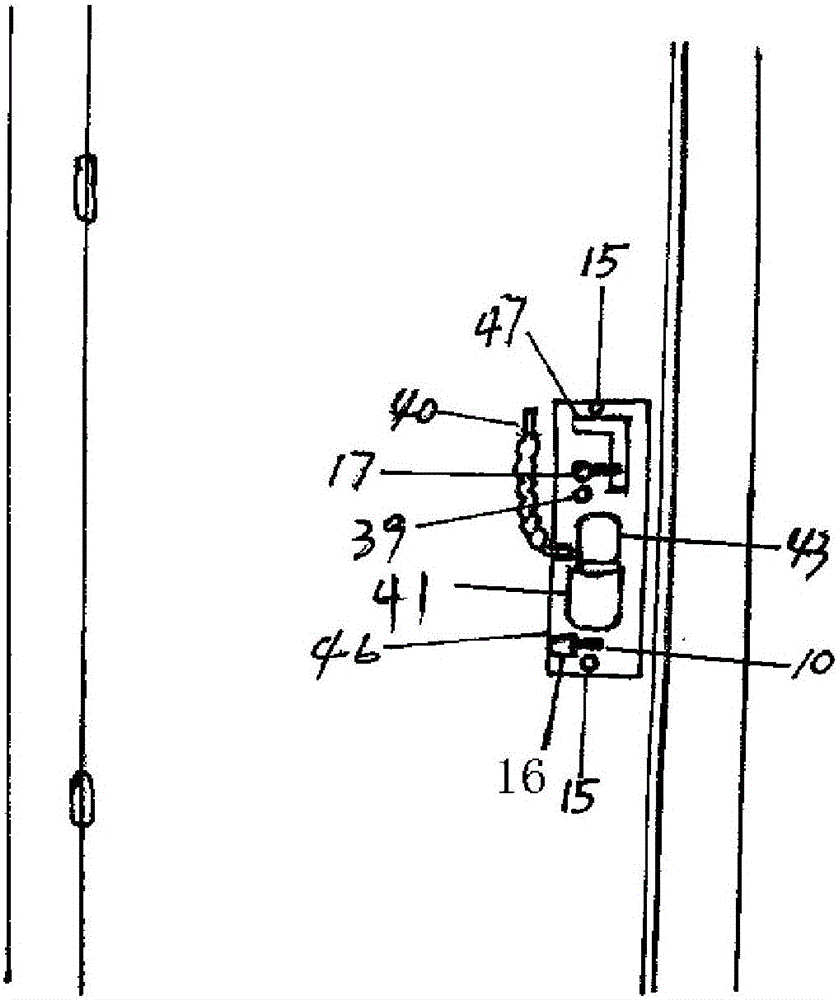 雙鎖與手機(jī)聯(lián)合防盜的門鎖的制作方法與工藝