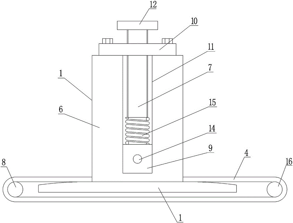 一種滾筒壓力調(diào)整機(jī)構(gòu)的制作方法與工藝