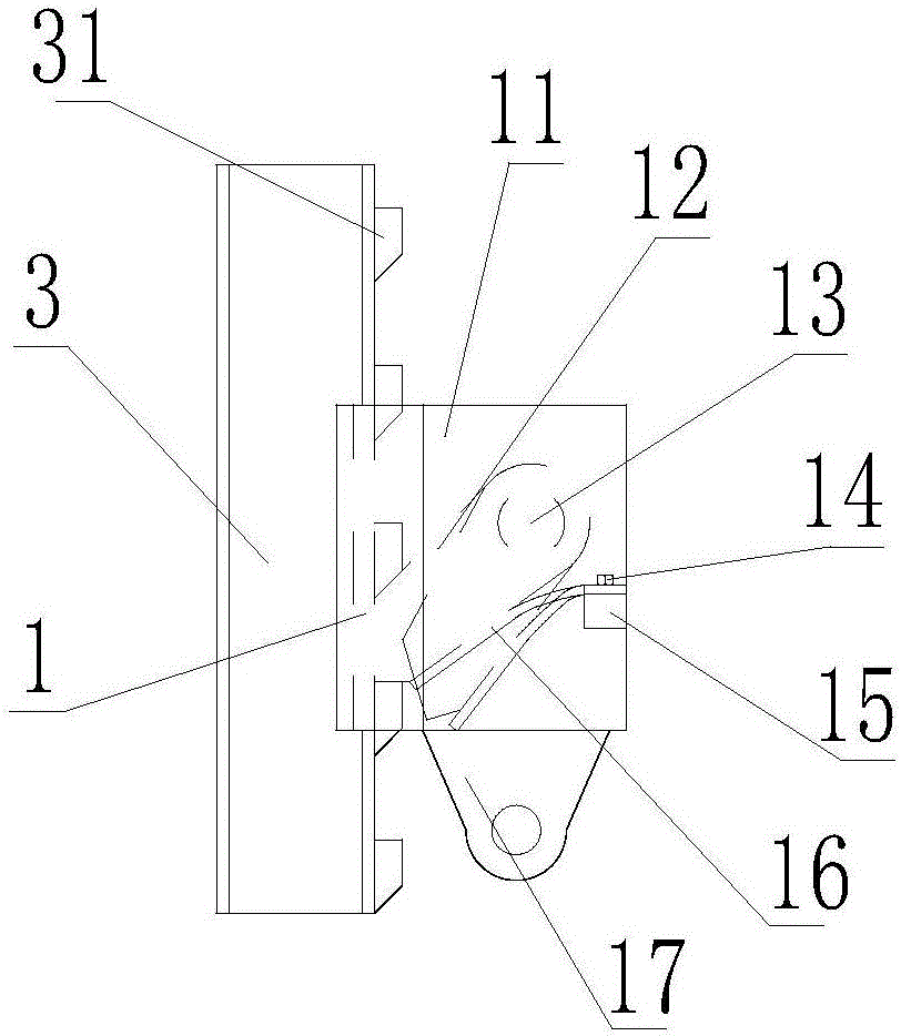 建筑施工用整体提升液压脚手架的防坠器的制作方法与工艺