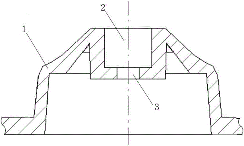 標(biāo)氣輸入口結(jié)構(gòu)的制作方法與工藝