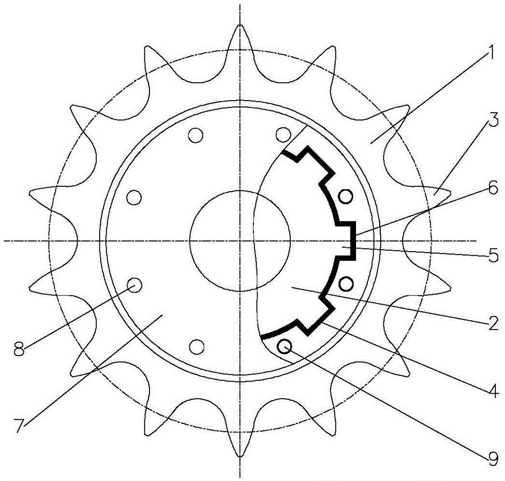 整体式柔性滤波链轮的制作方法与工艺