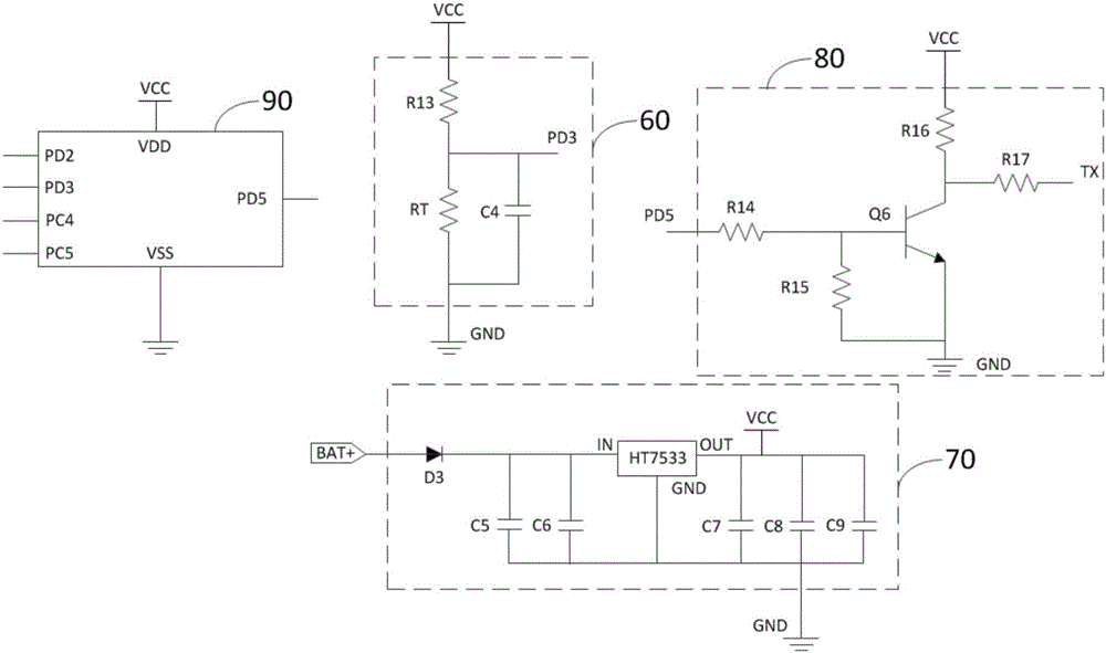 一种电池的用电安全防护电路的制作方法与工艺