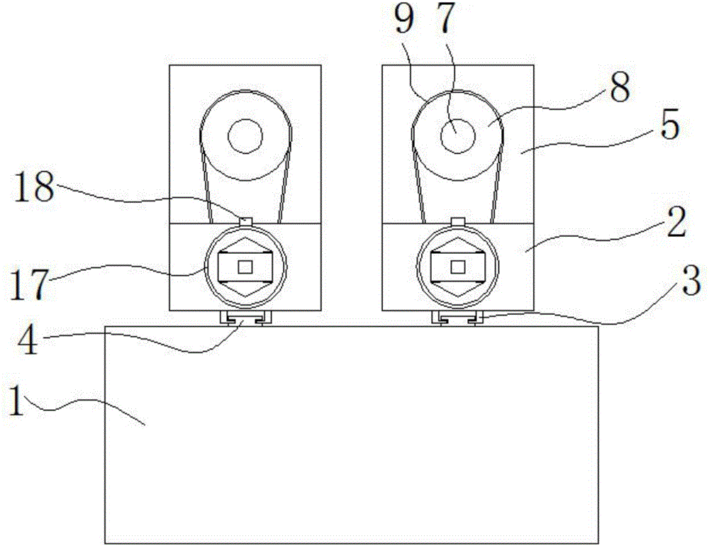 一种高效无刷直流电机条形定子绕线装置的制作方法