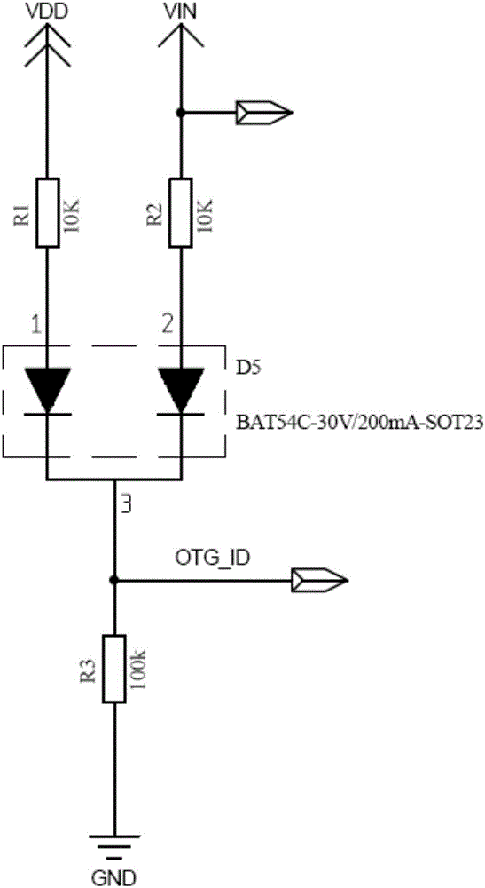 HOST/USB充電功能共用電路的制作方法與工藝