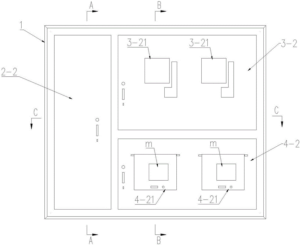 嵌入式電表箱的制作方法與工藝