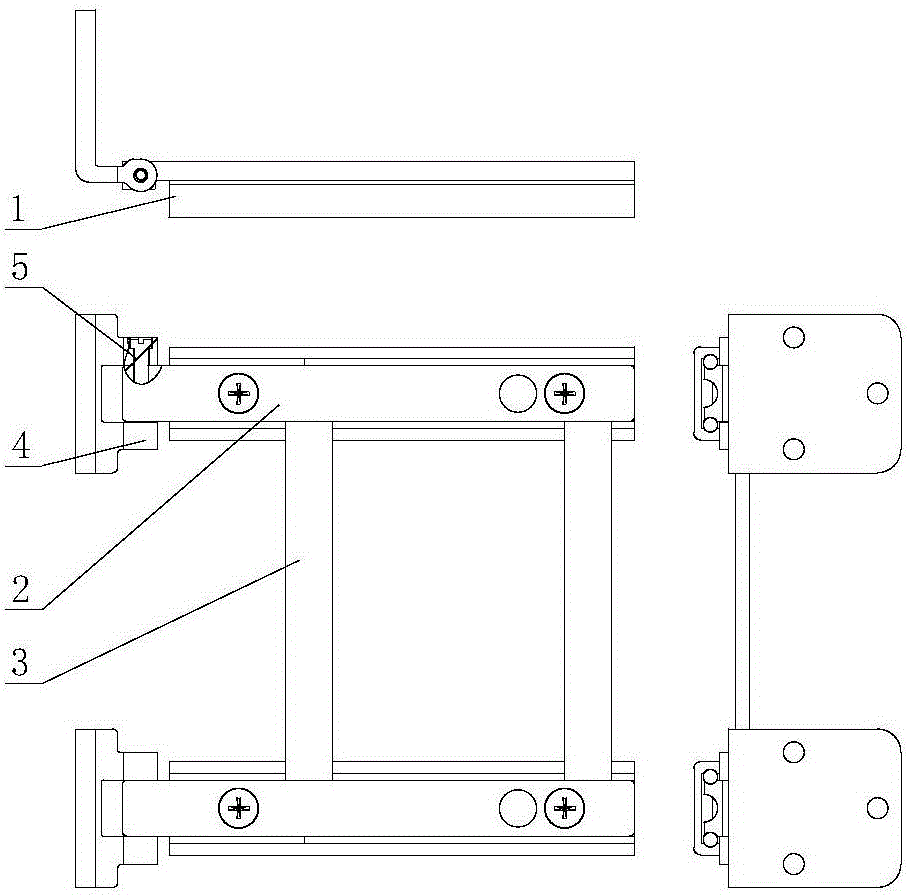 一種機(jī)箱用前開(kāi)門鉸鏈的制作方法與工藝