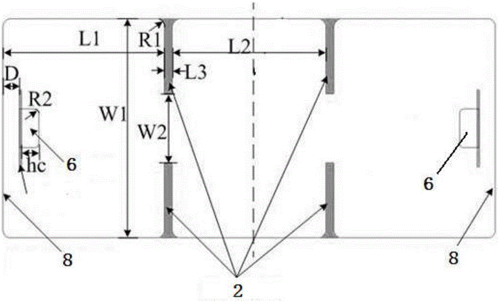 一种集成E面探针过渡结构的直接耦合式矩形波导滤波器的制作方法与工艺