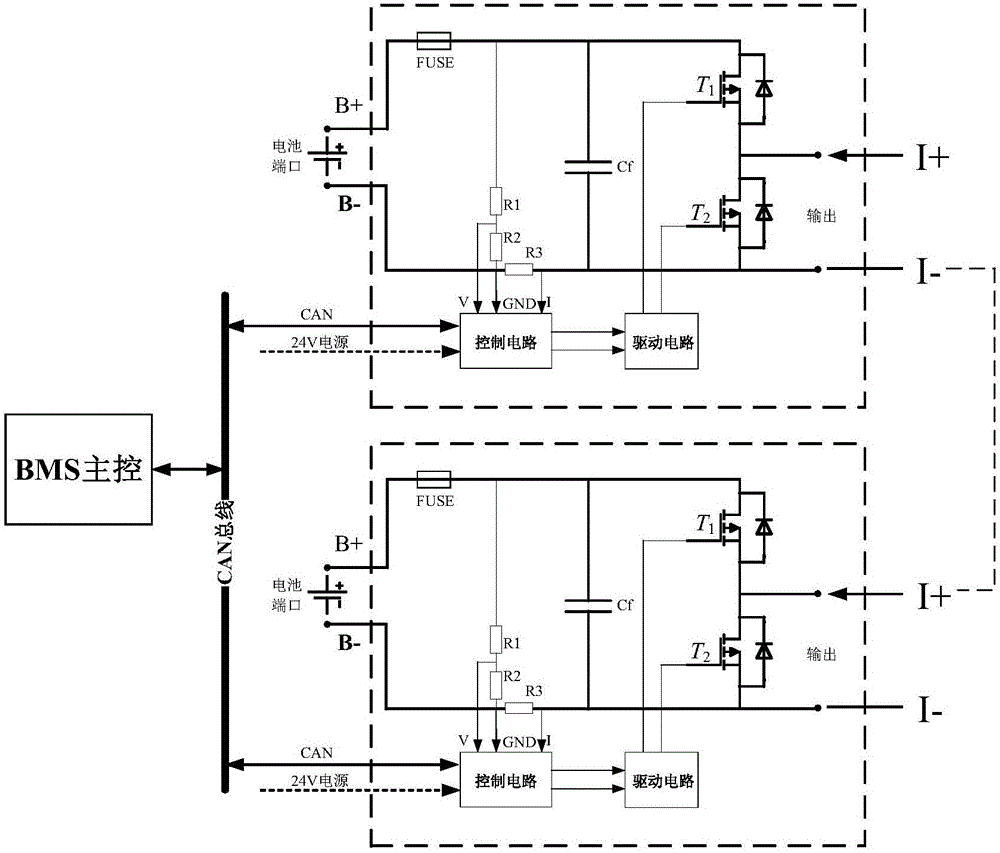 基于级联储能变流器的电池组放电控制方法和控制装置与流程