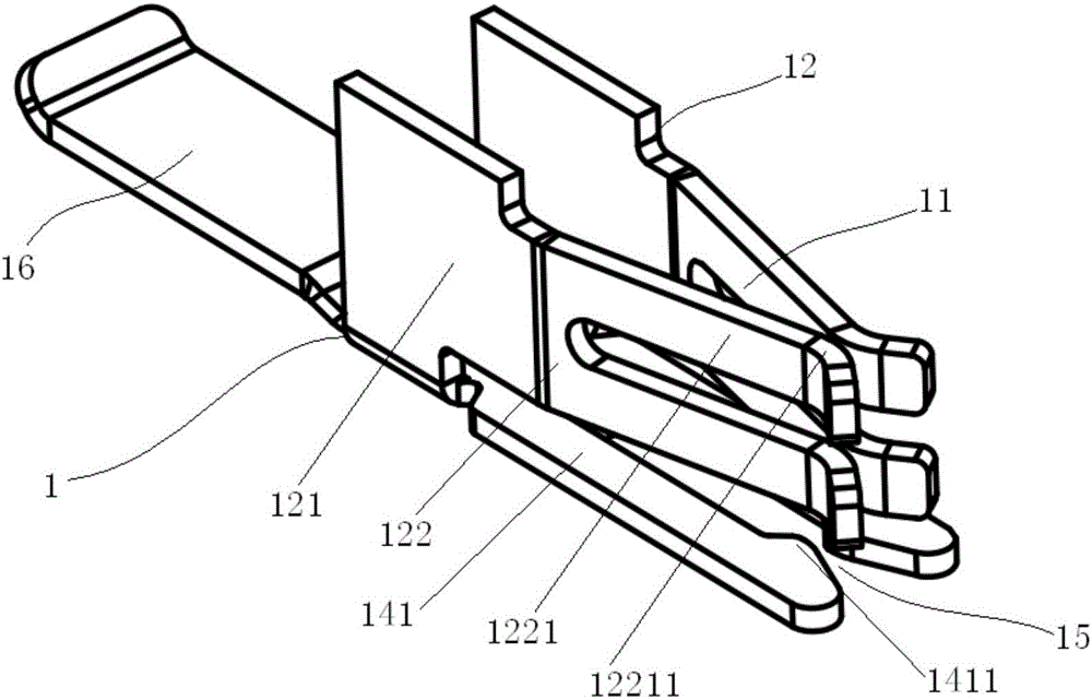 具有增加夾持力的夾片端子及插頭電連接器的制作方法與工藝