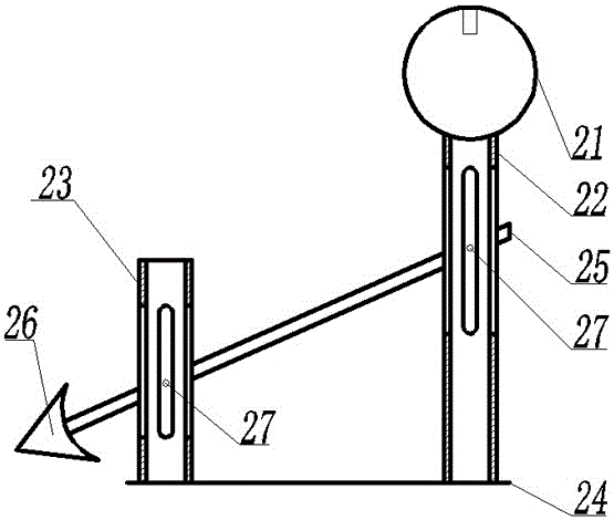 一種可調式農作物開溝器的制作方法與工藝