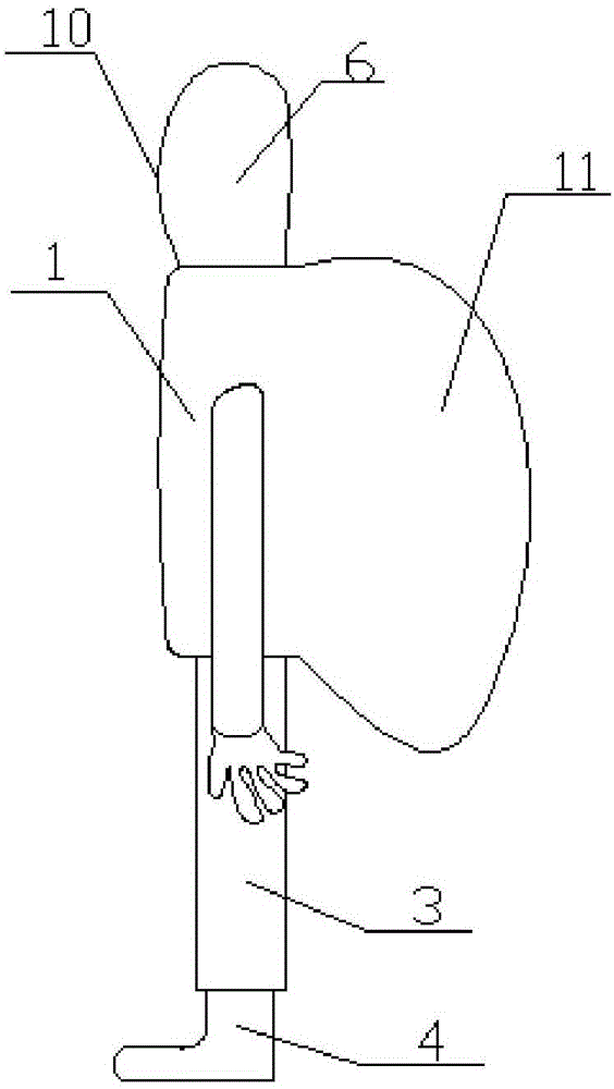 防疫生化服的制作方法與工藝