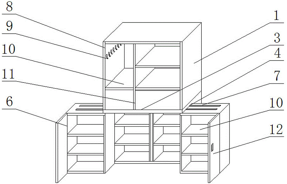 一种可扩展橱柜的制作方法与工艺