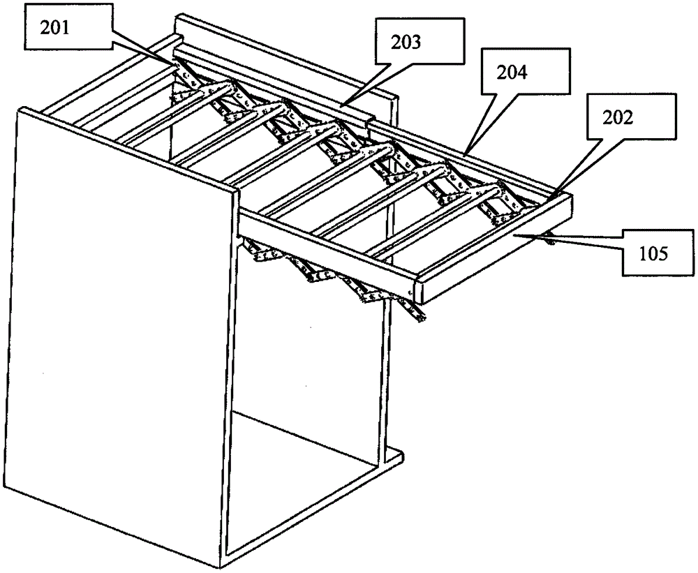 基于剪叉机构的变距裤架的制作方法与工艺