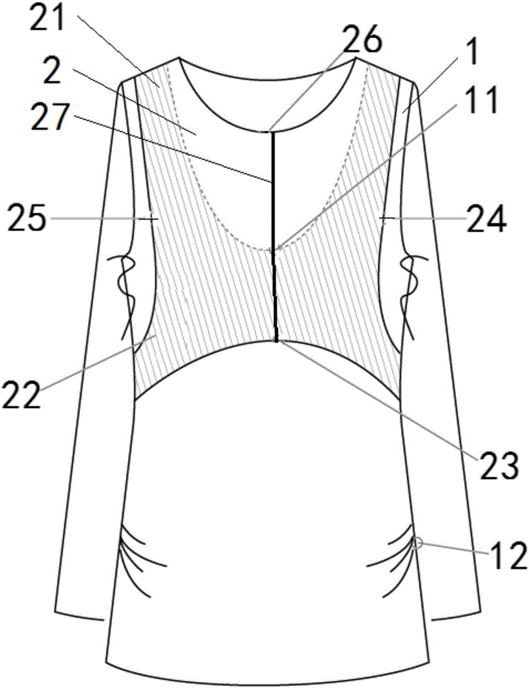 哺乳衣裁剪教程图片