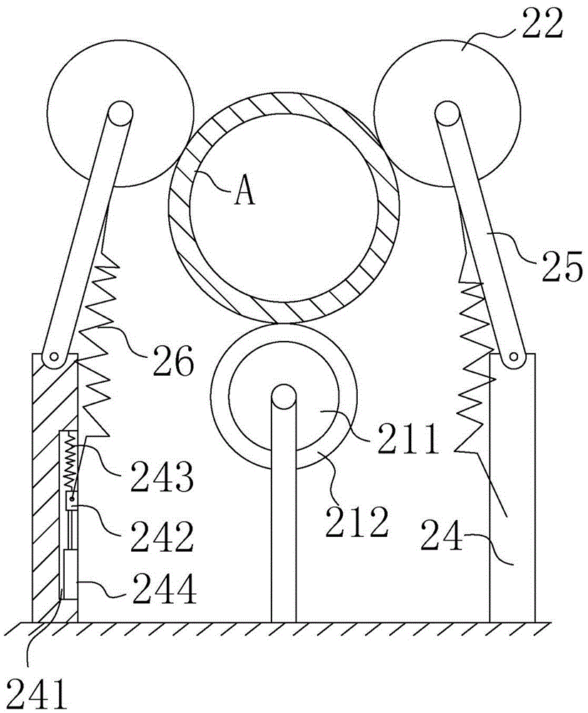 鈦合金管打磨機(jī)用旋轉(zhuǎn)結(jié)構(gòu)的制作方法與工藝