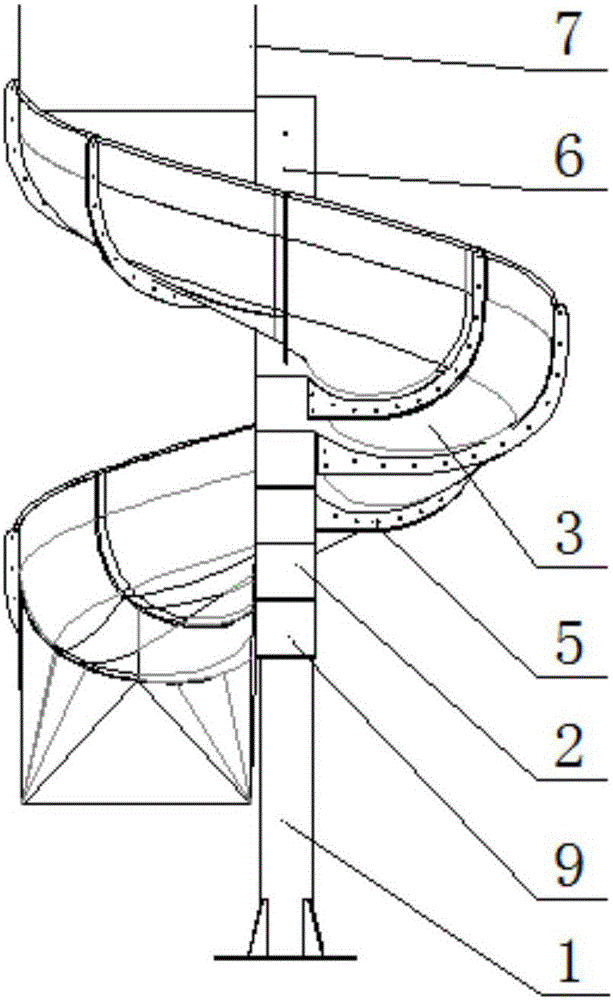 一种旋转滑槽的制作方法与工艺