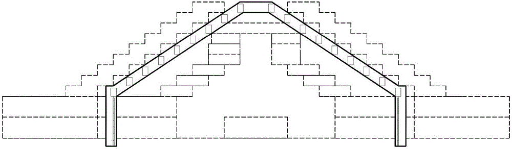 用于退台式建筑的电梯系统的制作方法与工艺