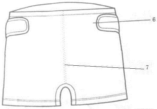 一種高腰孕婦用托腹褲的制作方法與工藝