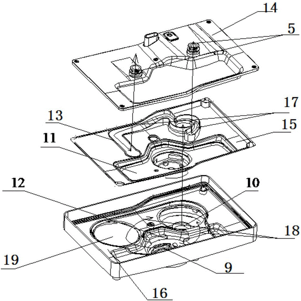 一種洗碗機用水路系統及洗碗機的制作方法與工藝