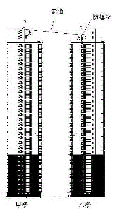 高楼间火灾索道逃生系统的制作方法与工艺