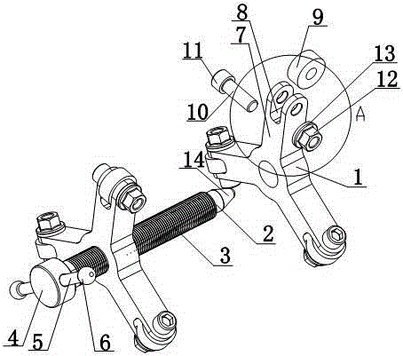 一種油艙鐵門防盜緊固機(jī)構(gòu)的制作方法與工藝