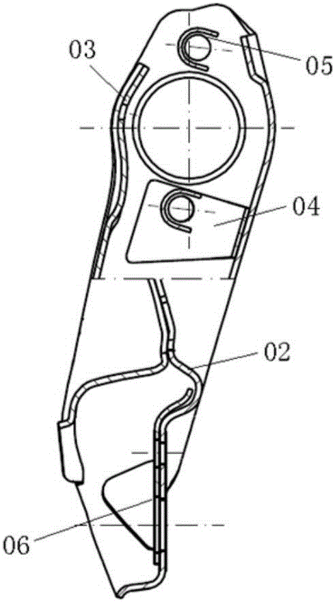 一種汽車獨立懸架組合擺臂結(jié)構的制作方法與工藝