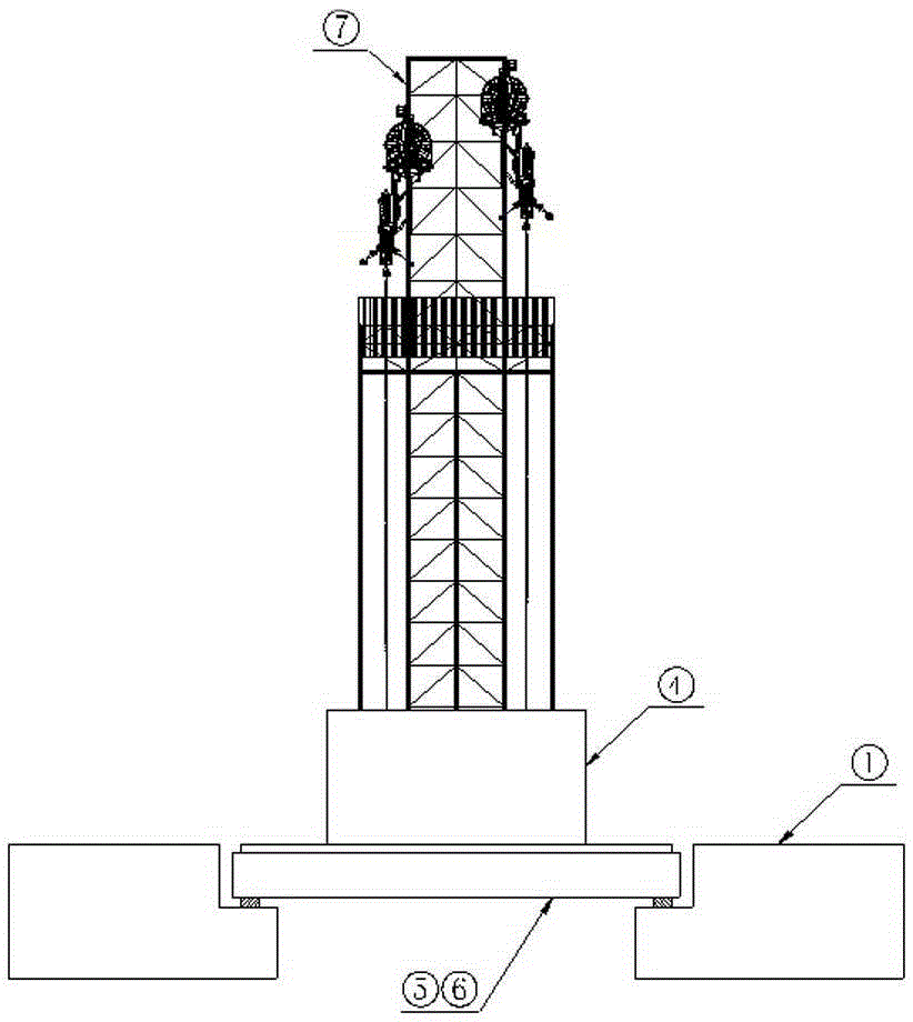 一种四桩腿双钻塔自升式钻井平台的制作方法与工艺