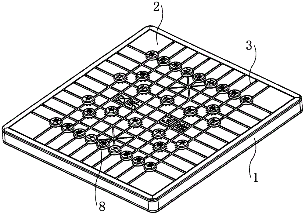 一種象棋桌的制作方法與工藝