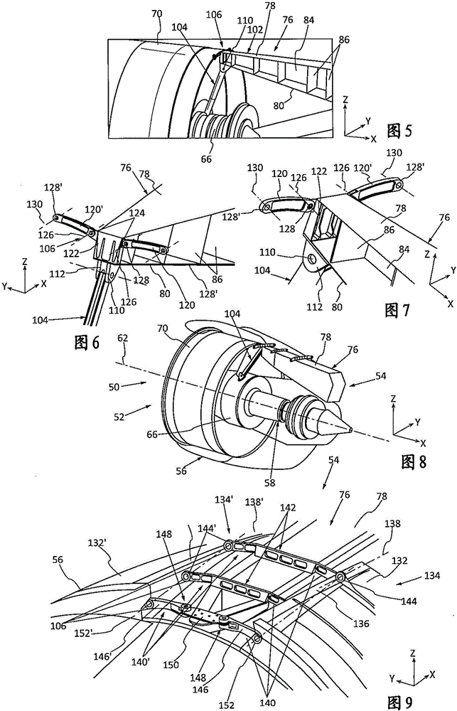 包括改進的前發(fā)動機附件的飛機發(fā)動機組件的制作方法與工藝