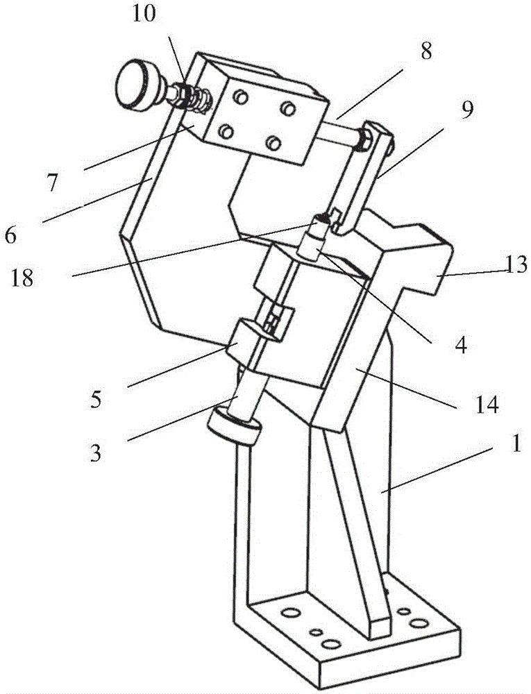 一種可調(diào)節(jié)汽車門外板翻邊基準(zhǔn)定位機(jī)構(gòu)的制作方法與工藝