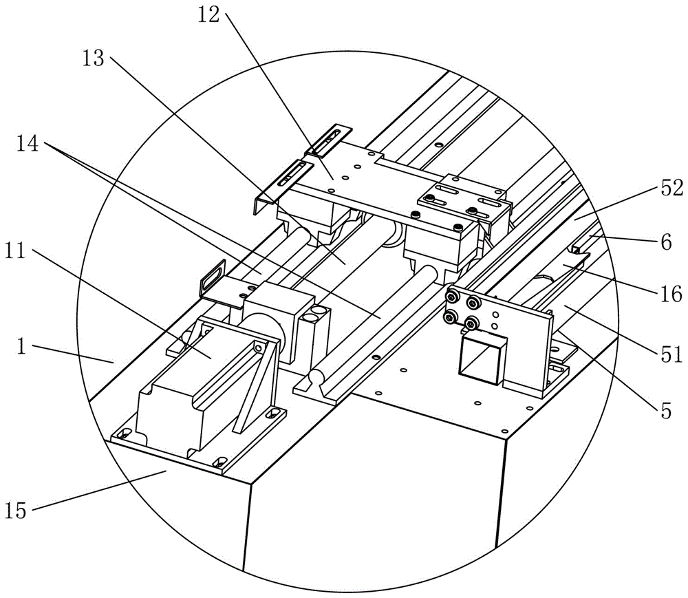 金屬型材自動(dòng)沖壓機(jī)的推料機(jī)構(gòu)的制作方法與工藝