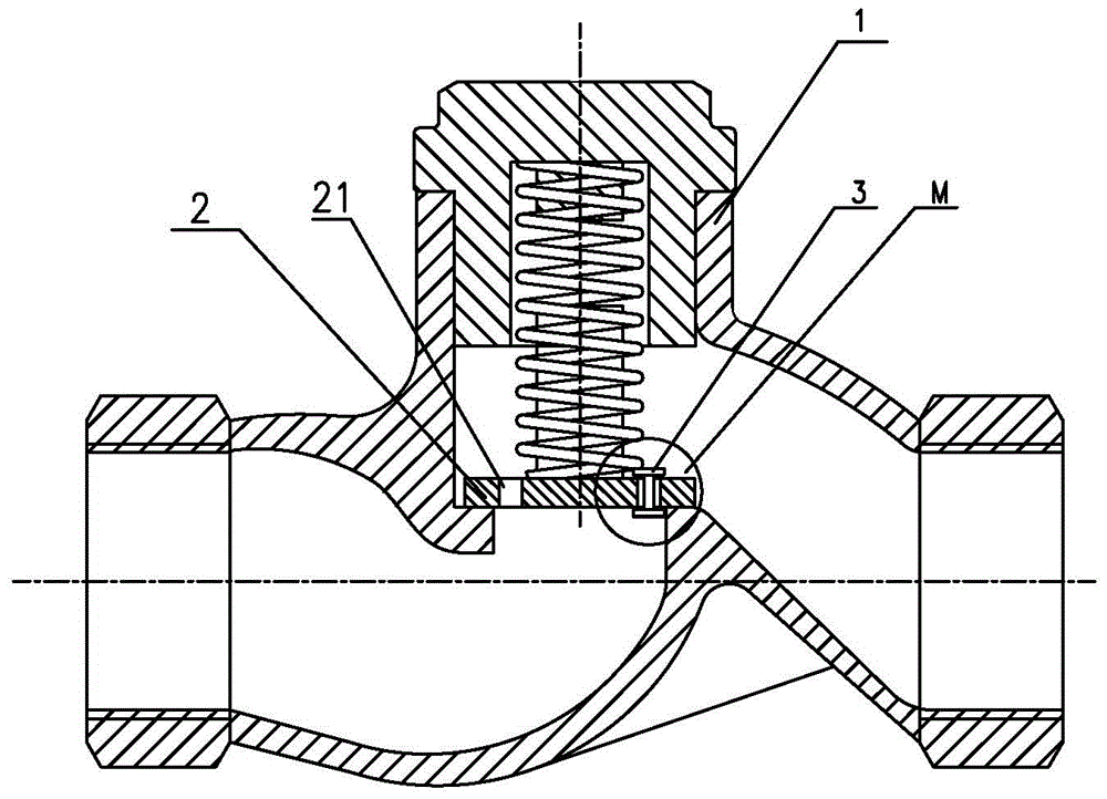 用于液体输送管路的防冻止回阀的制作方法与工艺