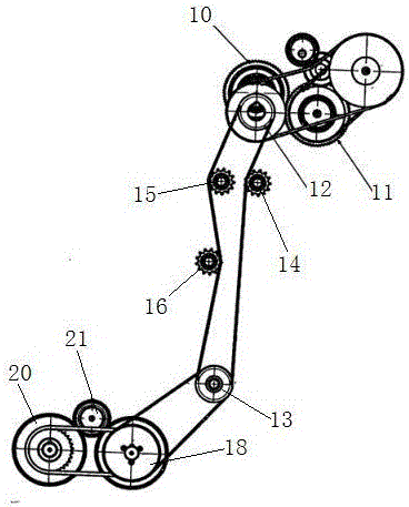 一種應(yīng)用于經(jīng)編機(jī)的牽拉卷取一體裝置的制作方法