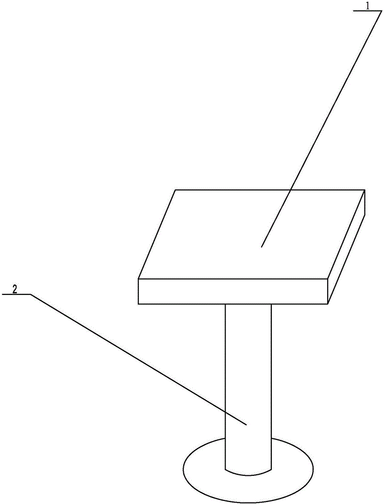 升降式讲台桌的制作方法与工艺