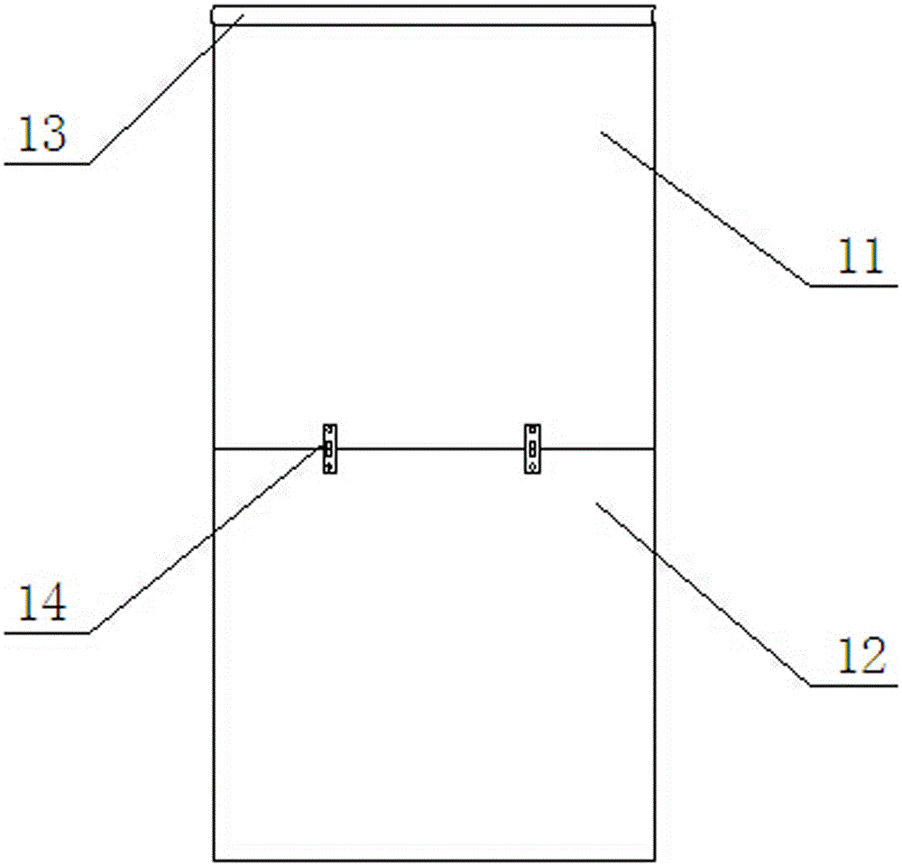 一种带有裤架的柜门可折叠衣柜的制作方法与工艺