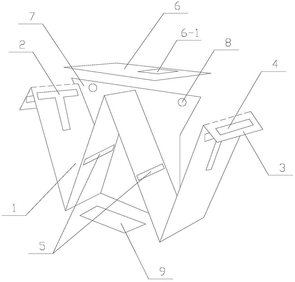 一种多功能环保型瓦楞纸桌的制作方法与工艺