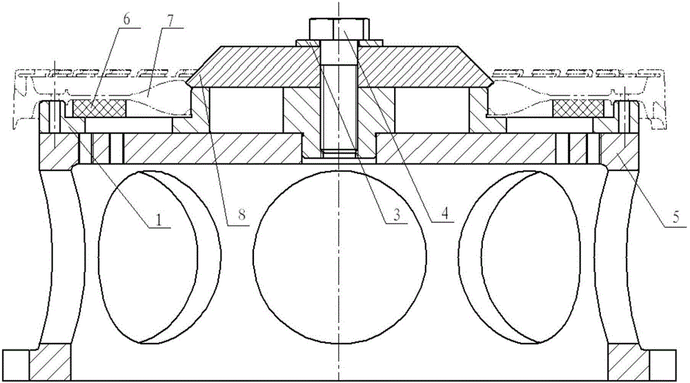 發(fā)動(dòng)機(jī)壓氣機(jī)盤(pán)防變形加工工裝夾具的制作方法與工藝