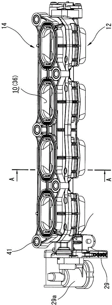 內(nèi)燃機(jī)的吸氣裝置的制作方法