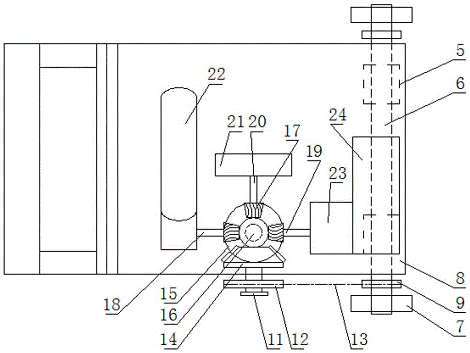 林木點滴注射加注巡視車的制作方法與工藝