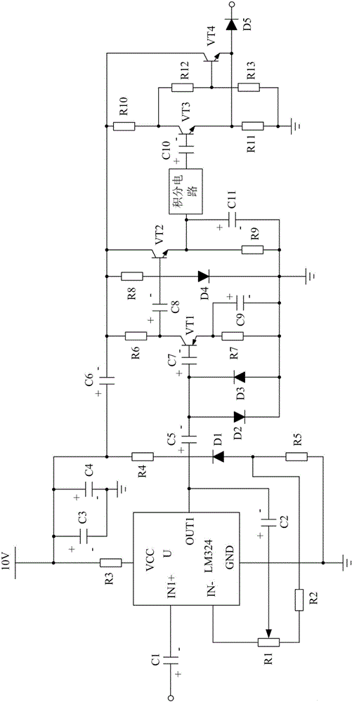 一種基于積分電路的養(yǎng)殖場(chǎng)用溫度自動(dòng)控制系統(tǒng)的制作方法與工藝