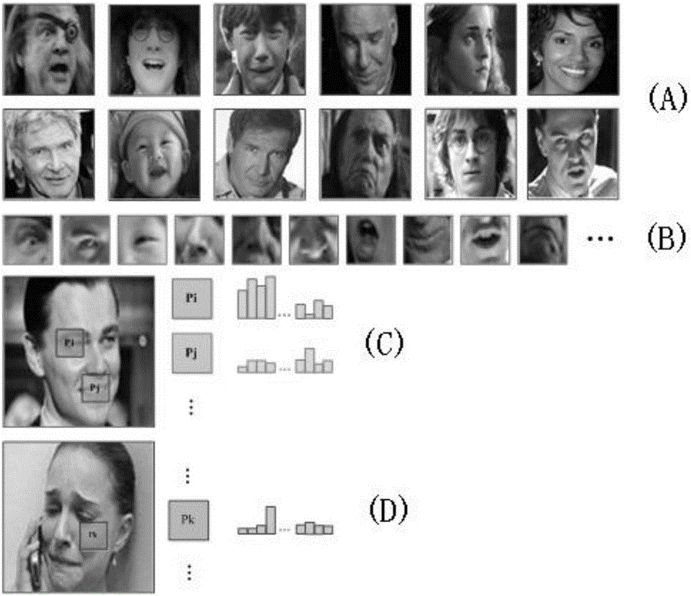 格拉斯曼流形上基于原型和Simile的表情识别方法与流程