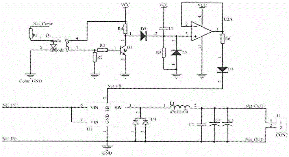 一種應(yīng)用于DC/DC開關(guān)電源的軟啟動/軟關(guān)閉電路的制作方法與工藝