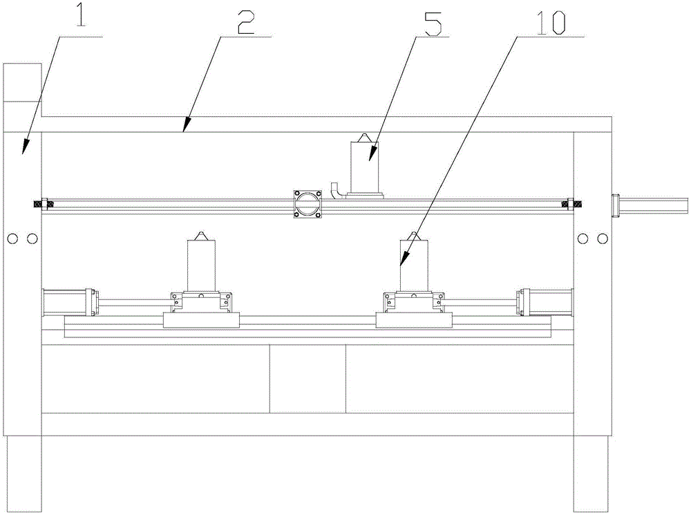 玻璃掰片機結構的制作方法與工藝